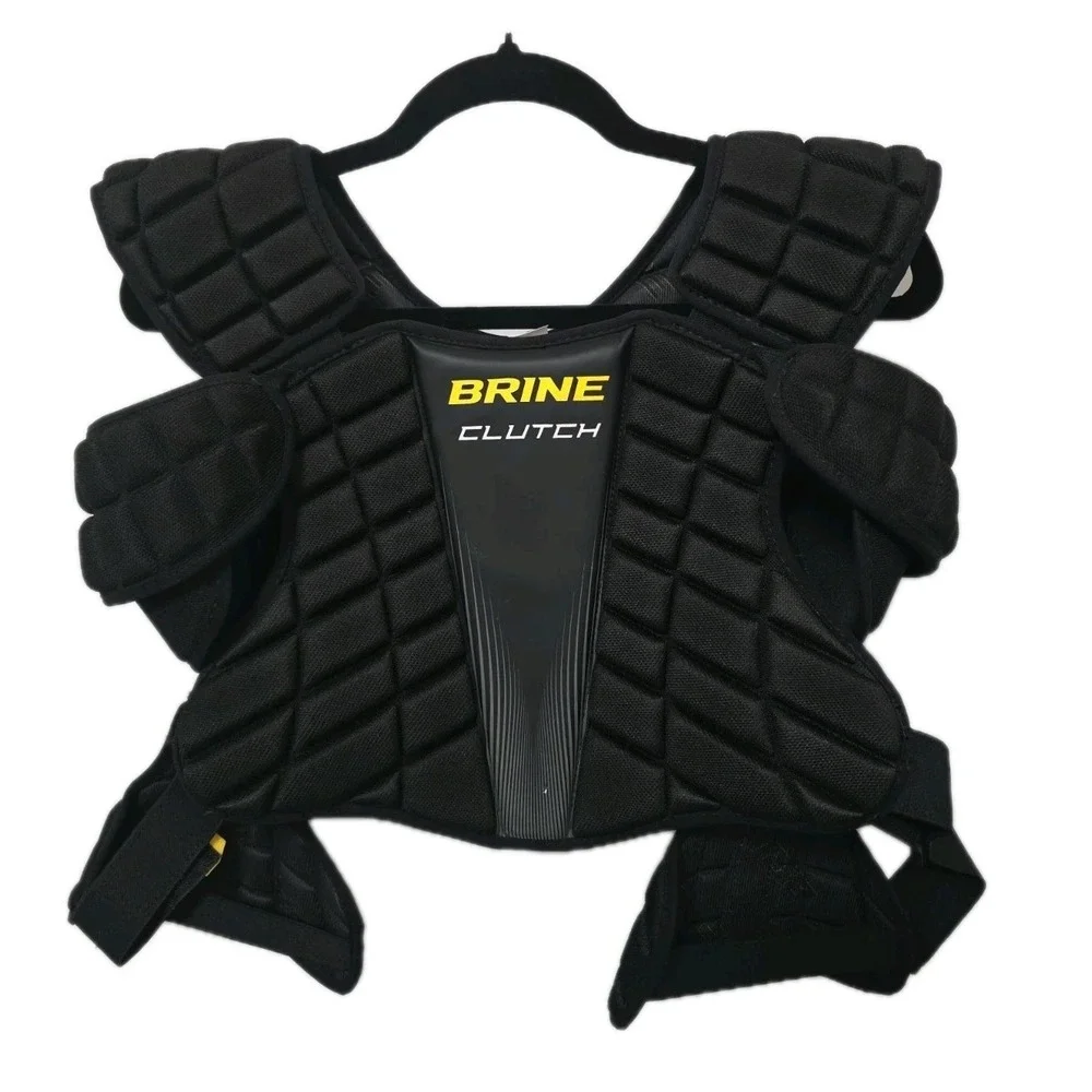 Brine Clutch SP Lacrosse‎ Shoulder Pads NWT Black Adult Adjustable 🥍